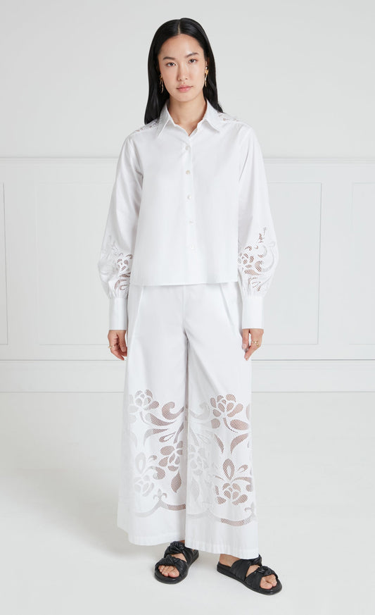 Nelle Trousers - White